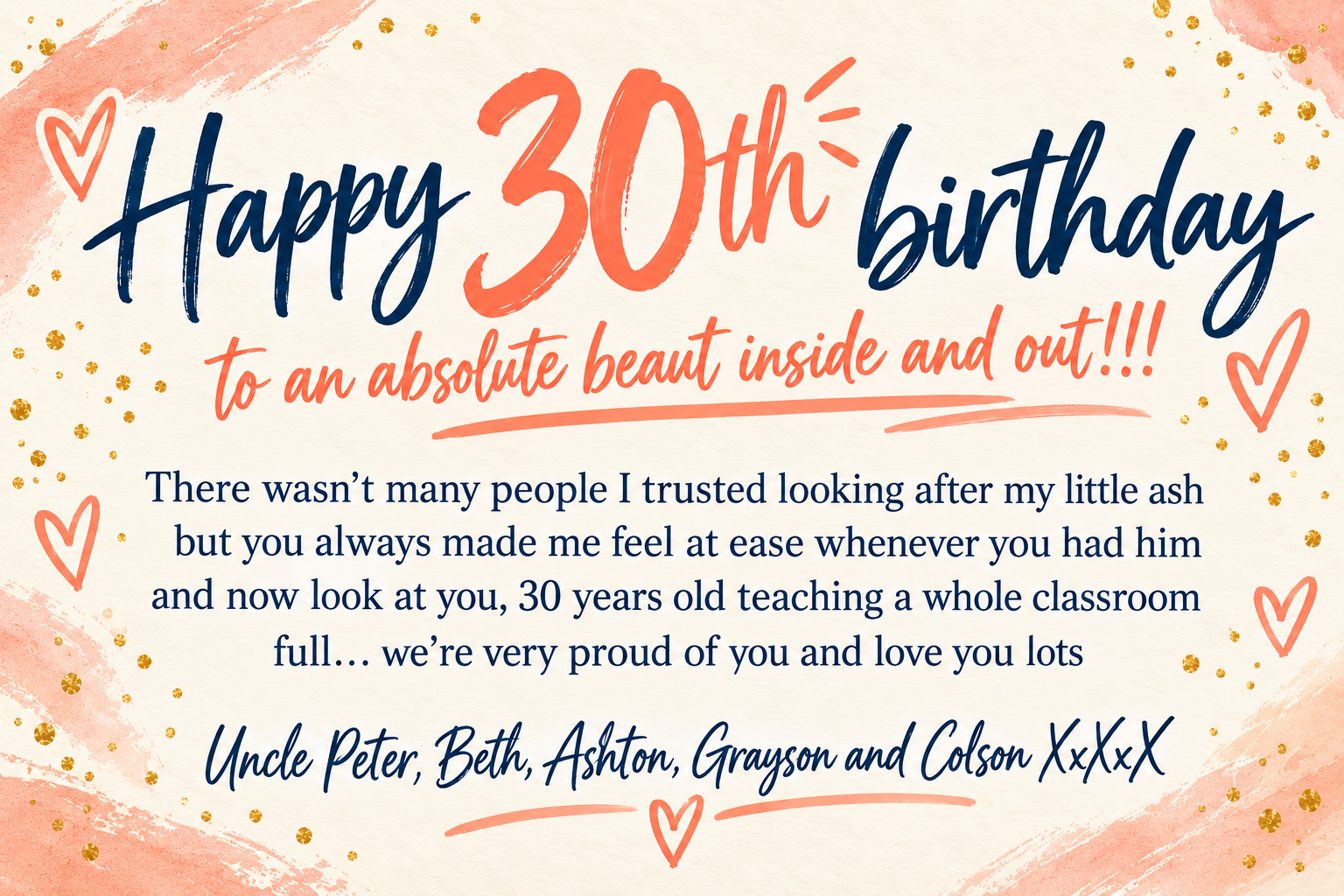 Birthday postcard 7