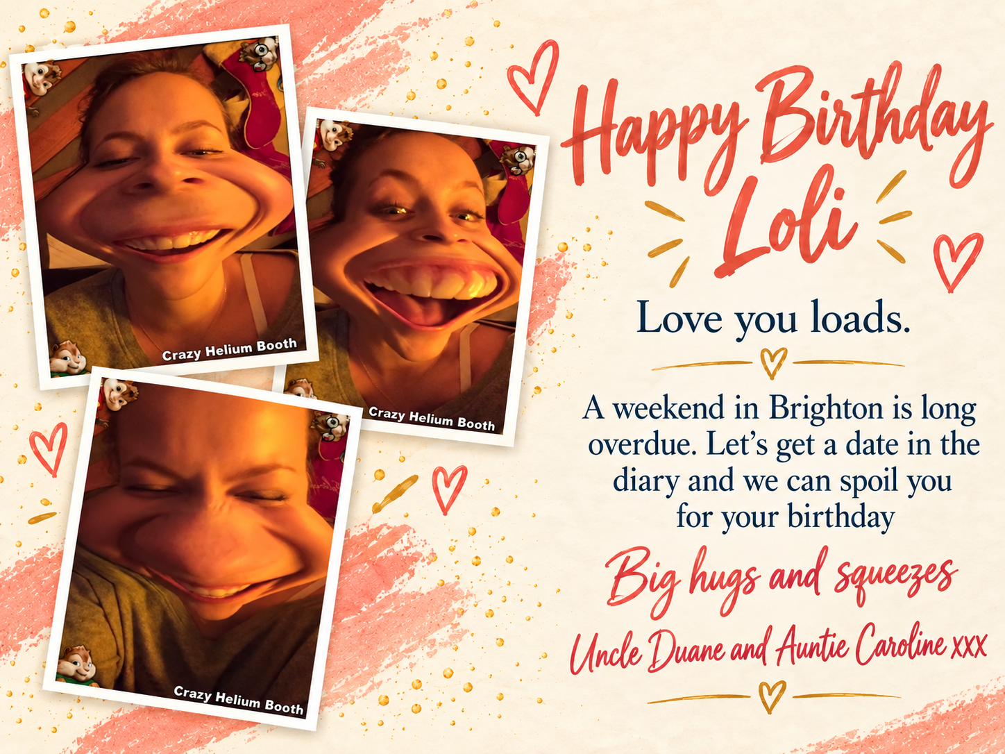 Birthday postcard 28