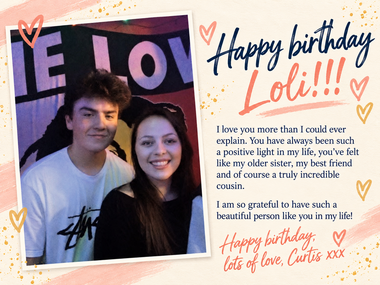 Birthday postcard 29
