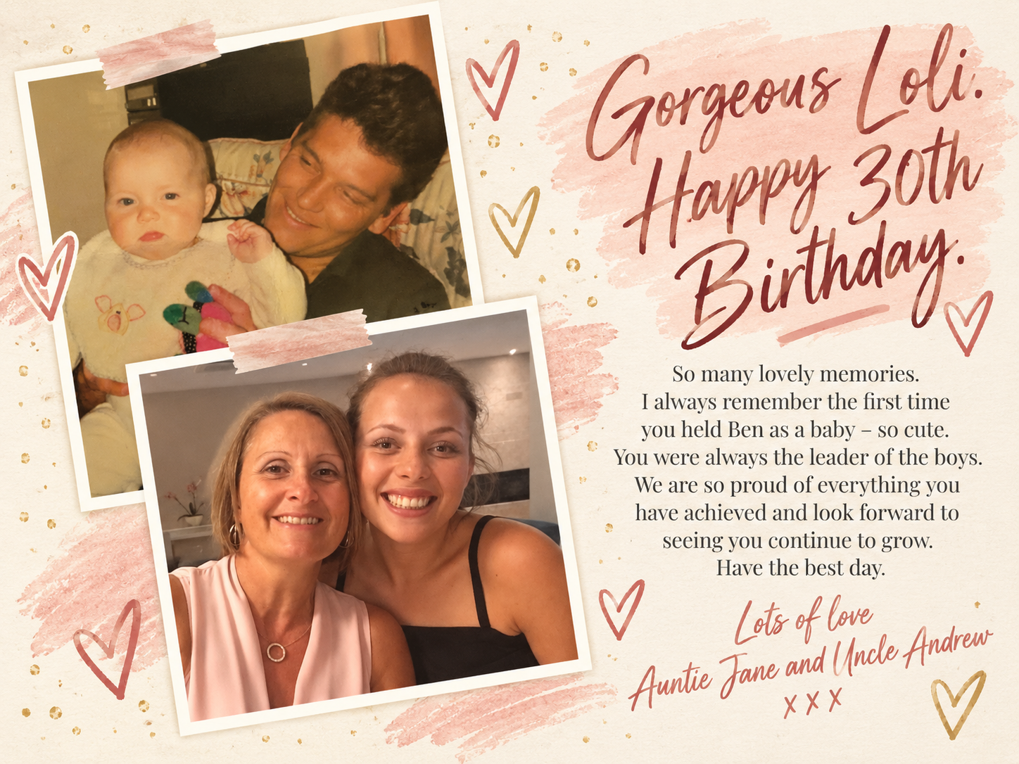 Birthday postcard 33
